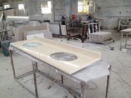 Restroom / Bath Kesombongan Prefabrikasi Atasan, Natural Marble Slab Countertop