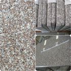 Brown Solid Granite Worktops Kekuatan Tinggi Bahan Baku Granit Alami