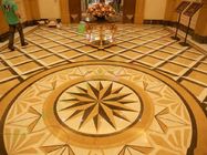 Beige Foyer Marble Floor Medallions Untuk Outdoor / Indoor Dekoratif