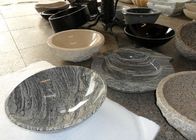 Beige Vanity Stone Countertop Basin Untuk Kamar Mandi / Dapur SGS Disetujui