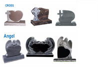 Berbagai Bentuk Granit / Marmer Headstones Untuk Graves, Angel Headstones Untuk Graves