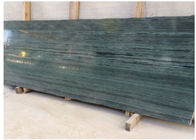 Green Wood Vein Natural Stone Slabs Tile Marble Bahan Baku Alami