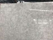 Marmer Seperti Teknik Vein Bianco Carrara Countertop, Worktop Putih Keras Putih