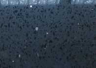 Dark Blue Quartz Slab 93% Natural Quartz Stone Thickness Opsional