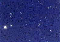 Dark Blue Quartz Slab 93% Natural Quartz Stone Thickness Opsional