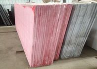 Red Crystal Artificial Stone Quartz untuk Ubin, Slab, Countertop