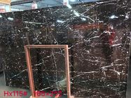 Negro Marquina Black Marble Slab Dan Ubin Vanitytops Kamar Mandi Untuk Apartemen Hunian