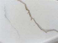Restaurant Quartz Bathroom Vanity Tops Kemurnian Tinggi Acid Washed Quartz