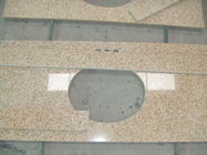 Sunset Gold Granite Kamar Mandi Vanity Tops, Custom Cut Ukuran Granit Tile Countertop