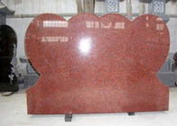 Merah Dipoles Sketch Granit Memorial Headstones 37.6Mpa Bending Kekuatan