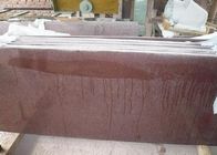 Merah Alami Paving Stones Tile Untuk Tangga Langkah / Countertop Granite Material