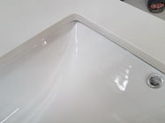 Countertops Kamar Mandi Putih Dipoles Putih, Direkayasa Bath Vanity Tops
